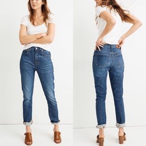 NWT Madewell The High Rise Boyjean Eco Collection